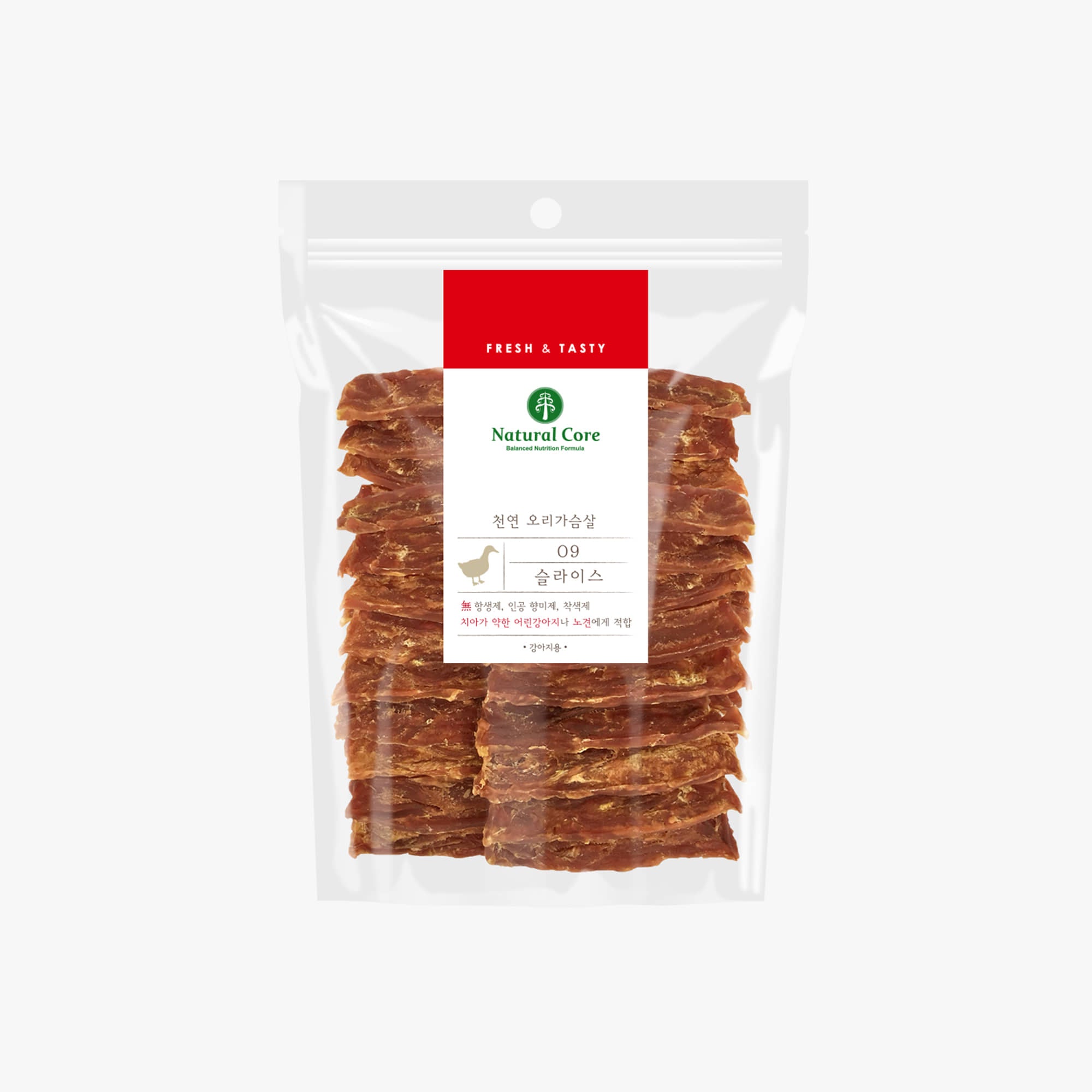 Natural Core Slices of hard chicken&Duck 180g